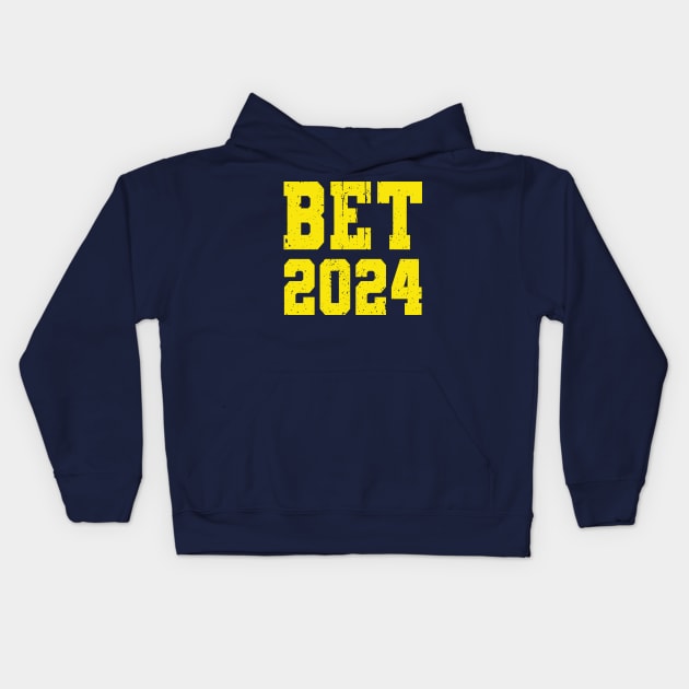 Bet 2024 Michigan Vs Everybody Kids Hoodie by Souben